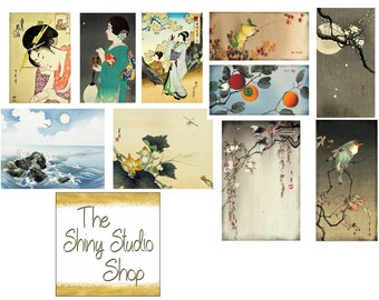 Big in Japan - Instant Download, Asian Inspired Digital Kit