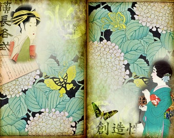 豪華 Big in Kit Digital Inspired Asian Download, Instant - Japan 洋書