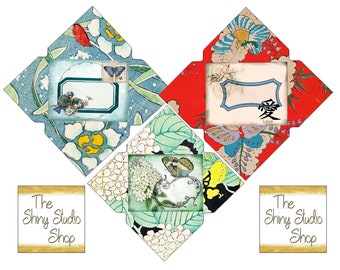 Big in Japan - Instant Download, Asian Inspired Digital Kit