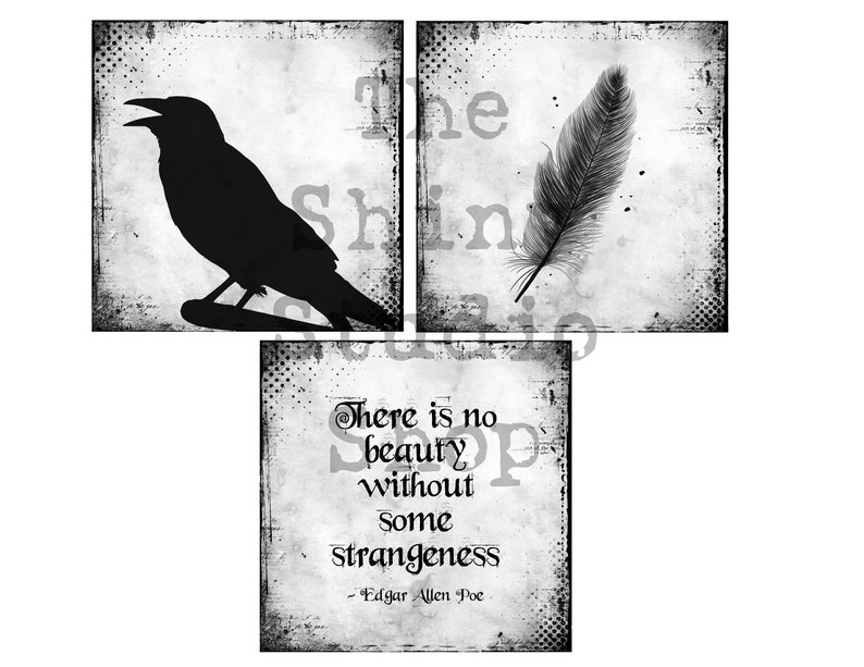 Counting Crows Digital Printable Junk Journal Digi Kit Book - Etsy