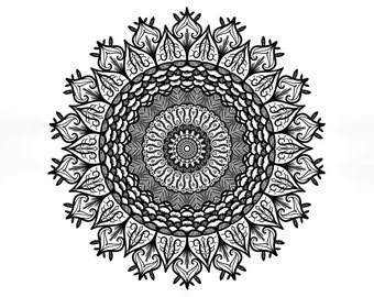 Mandala Coloring Pages, Adult Coloring Sheet, Printable Coloring Page, Grown up Coloring, Printable Art Color, Anti-Stress Coloring,