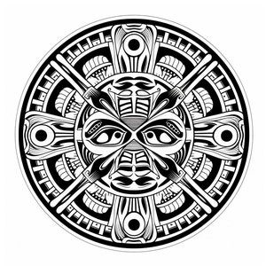 Intricate Mandala Adult Coloring Printable - Stress Relief & Relaxation - Instant Download PDF - Mindful Coloring Therapy - DIY Art Therapy
