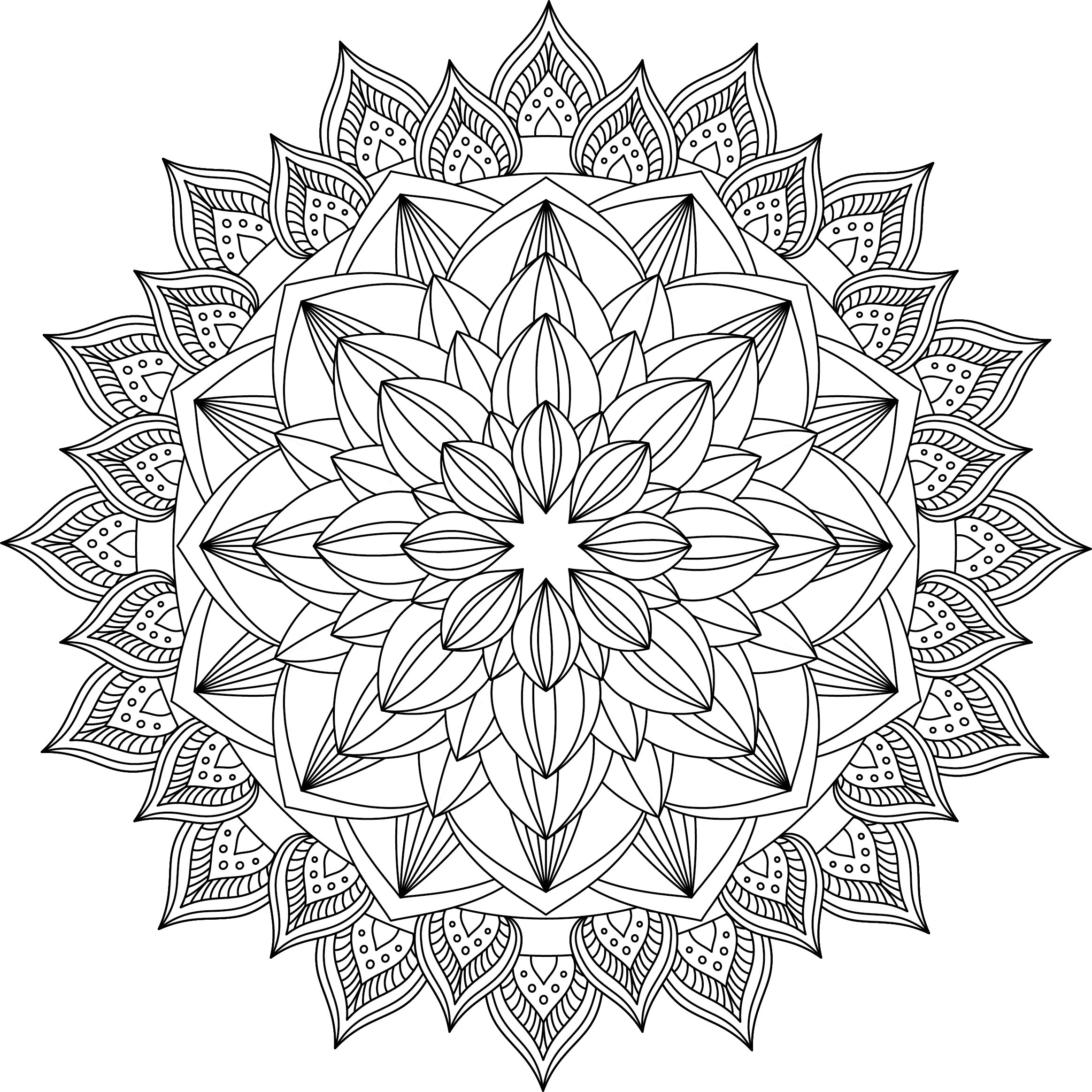 Mandala Coloring Pages, Adult Coloring Sheet, Printable Coloring Page,  Grown up Coloring, Printable Art Color, Anti-Stress Coloring,, image size:2326x2326