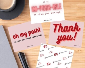 Poshmark Danke Postkarte Downloads