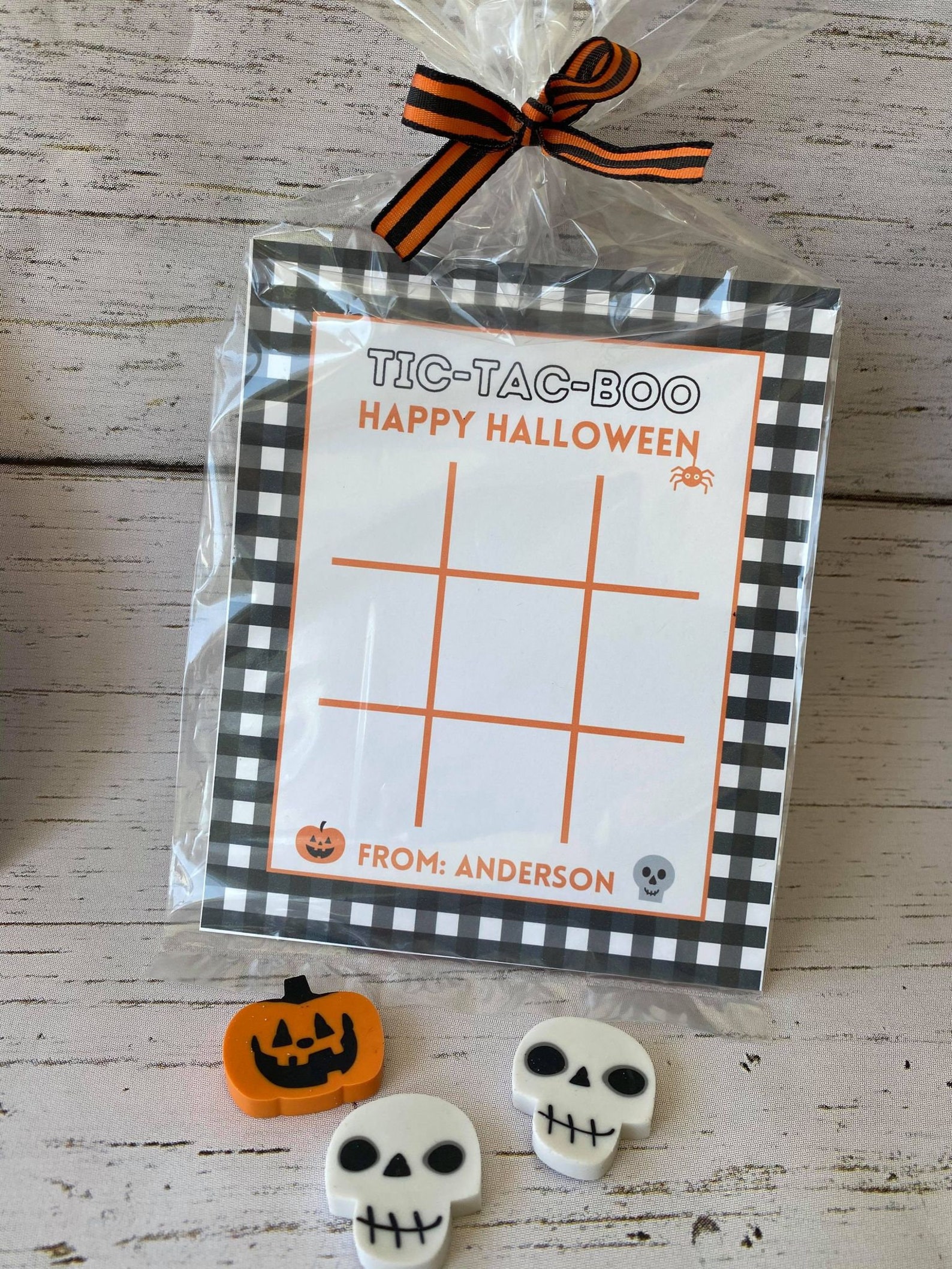 Printable Halloween Tic Tac Toe Boards Tic Tac BOO | Etsy
