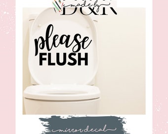 Toilet Decal