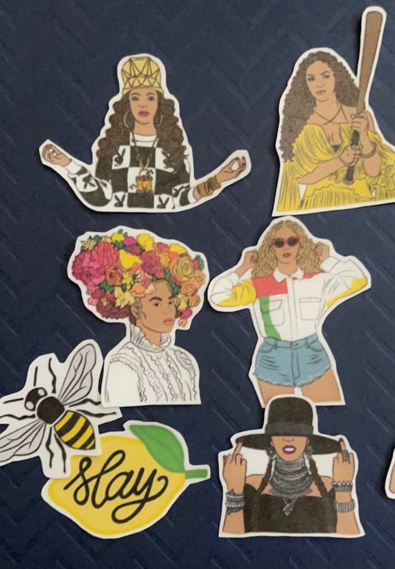 Beyonce Inspired Stickers 