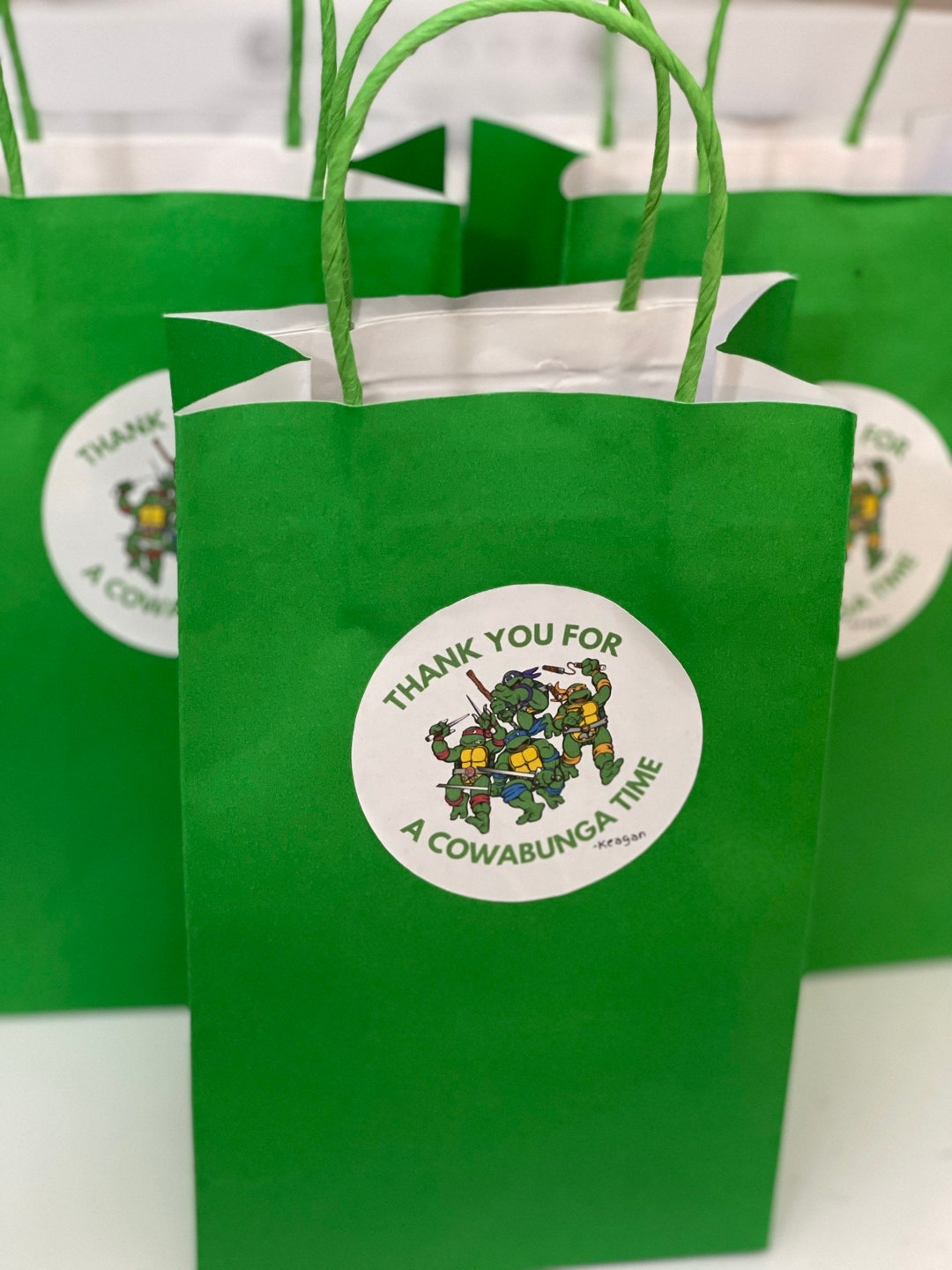 Personalized Sticker for Gift Bag Gift Bag Birthday Gift Etsy