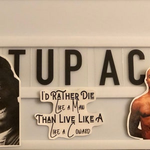 Tupac Sticker Pack - Vinyl Sticker