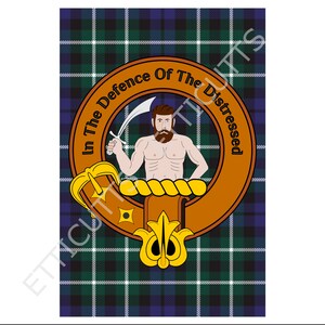 Downloadable Allardice Clan Abzeichen Print Schottischer Clan Geschenk Kunst Poster
