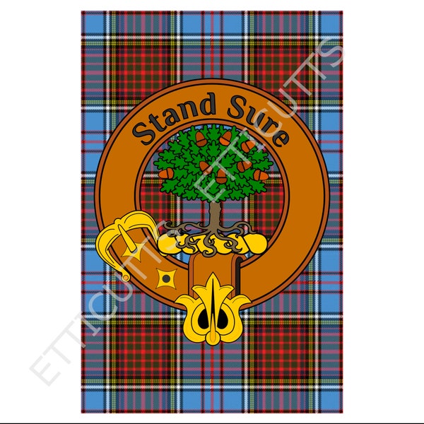 Imprimable Anderson Clan Badge Print Scottish Clan Gift Art Poster