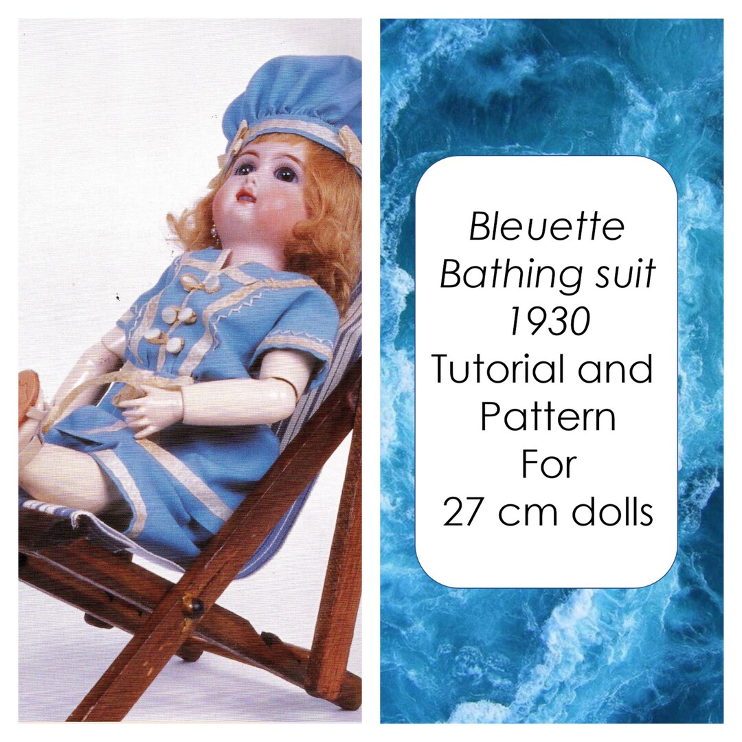 BELLE REPRO 5 PIECES BECASSINE 1917 POUR BLEUETTE 27 / 29