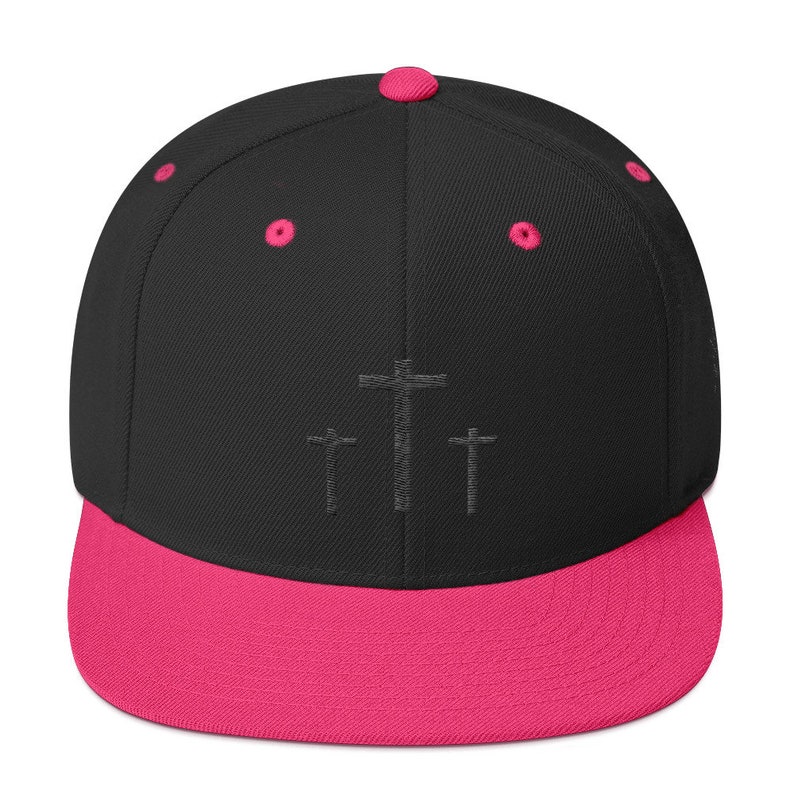 Cross Jesus Kreuz Snapback Hat