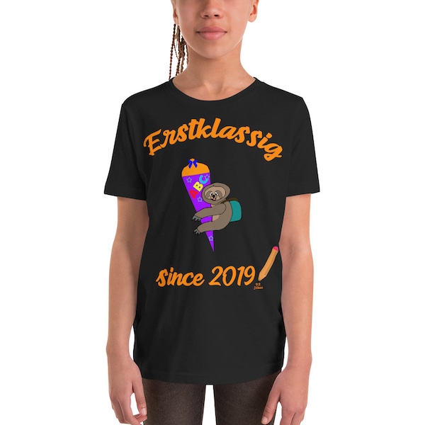 Einschulung Geschenk - Erstklassig  since 2019 Kids Shirt Youth Short Sleeve T-Shirt