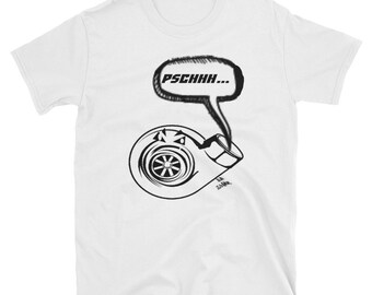 Turbolader - Turbocharger comic Short-Sleeve Unisex T-Shirt