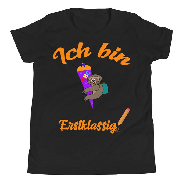 Einschulung Geschenk Ich bin erstklassig Youth Short Sleeve T-Shirt