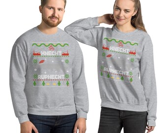 Zander Claus TM Brand original Knecht Ruphecht Christmas Angler Unisex  Sweater