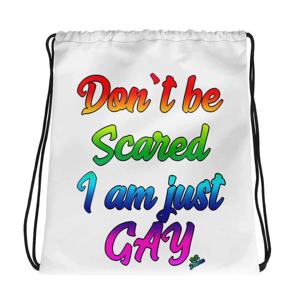 pride drawstring bag