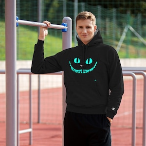 cheshire cat original Champion Hoodie