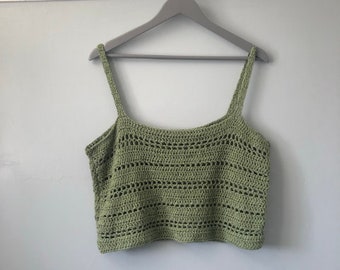 Breezy Summer Crochet Crop Top Pattern