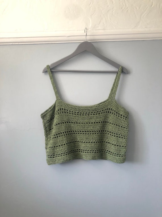 Crop Tops Archives - Crochet with Carrie
