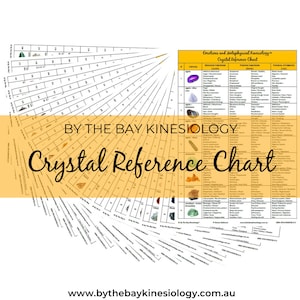 Crystal Reference Chart (PDF Digital Download)