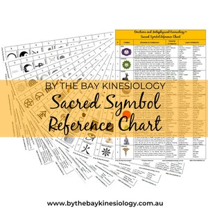 Sacred Symbol Reference Chart (PDF Digital Download)