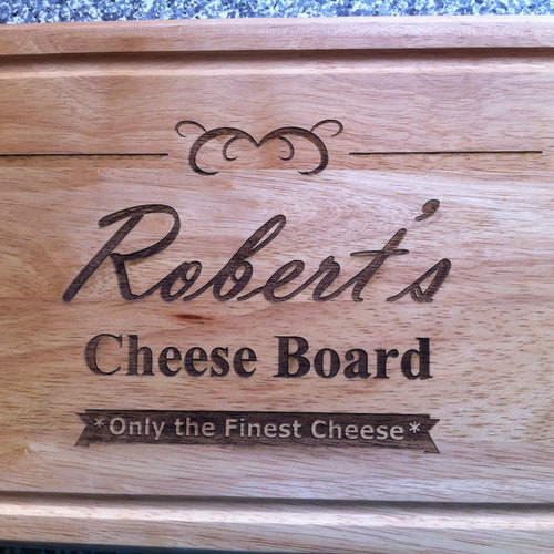Personalised Cheese Board Birthday Gift for Him Etsy
