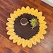 Sunflower Rug - Etsy