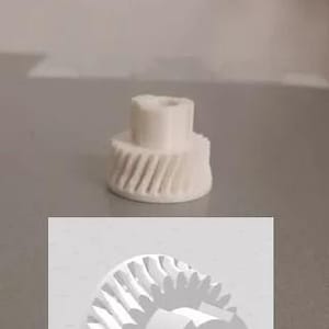 10 Pz Bianco Plastica 10 Denti Elettrico Modelli Dentato Ruote