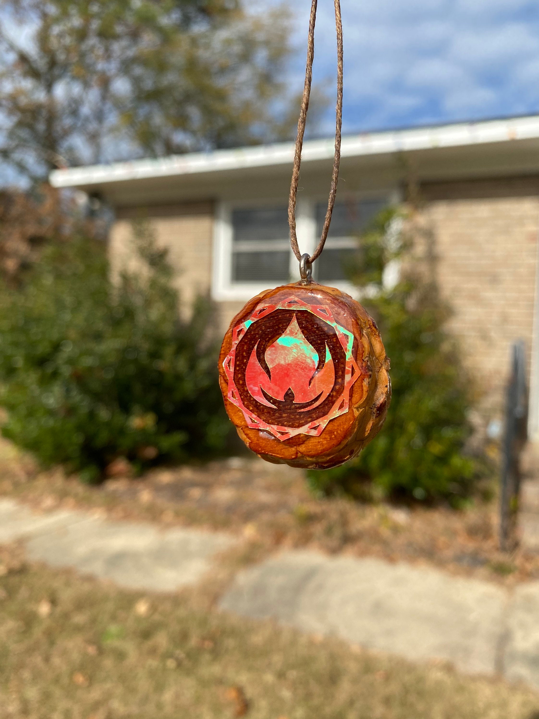 Colgante de fuego en constante cambio | Etsy