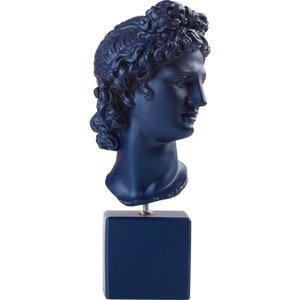 Apollo Head Medium Greek Statue Art Sculpture | Apollo Belvedere Sculpture | Greek Mythology Home Decor