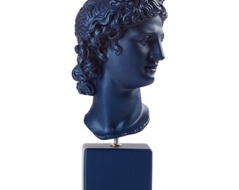 Apollo Head Medium Greek Statue Art Sculpture | Apollo Belvedere Sculpture | Greek Mythology Home Decor