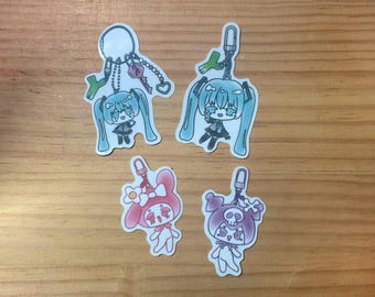 Y2K Keychain Stickers