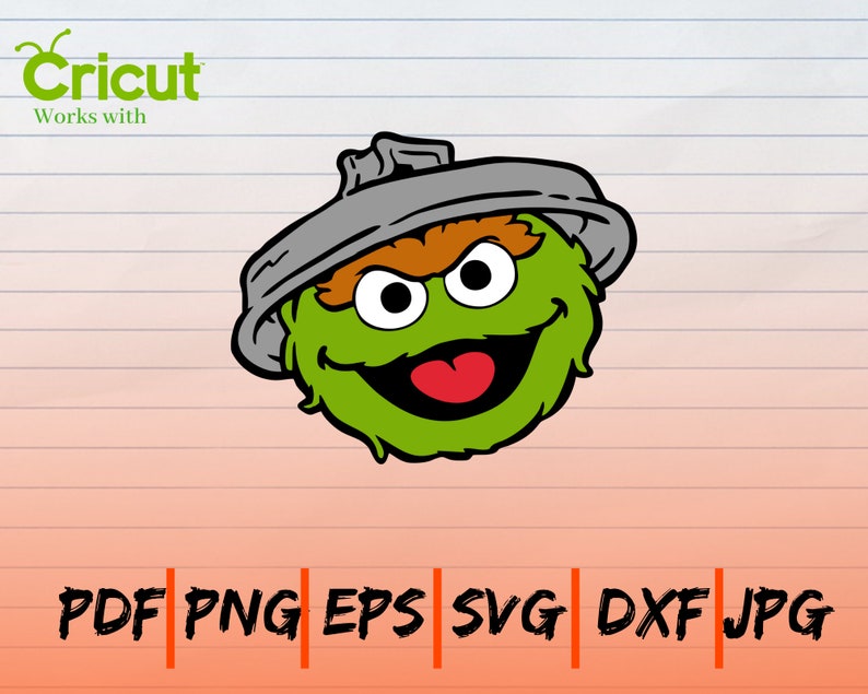 Oscar The Grouch Svg Grouch Svg Oscar Svg Grouch Cut File Etsy