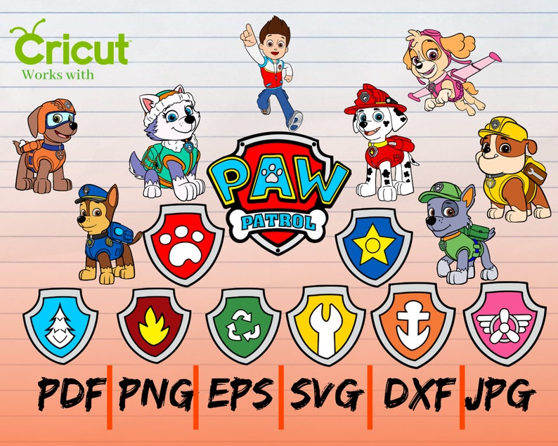 Free Free Paw Patrol Chase Svg Free 305 SVG PNG EPS DXF File