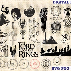 Lord Of The Rings Svg Sauron Svg Lotr Svg Sticker Gift Card Mask Tattoo  Sticker Art Design Logo SVG PNG JPG Clipart Vector Cut Cutting File