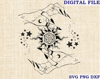 DM svg, Dungeon Master svg, dungeons and dragons svg, Dice DnD svg, dnd shirt svg, png, RPG svg cut files, Silhouette File for Cricut
