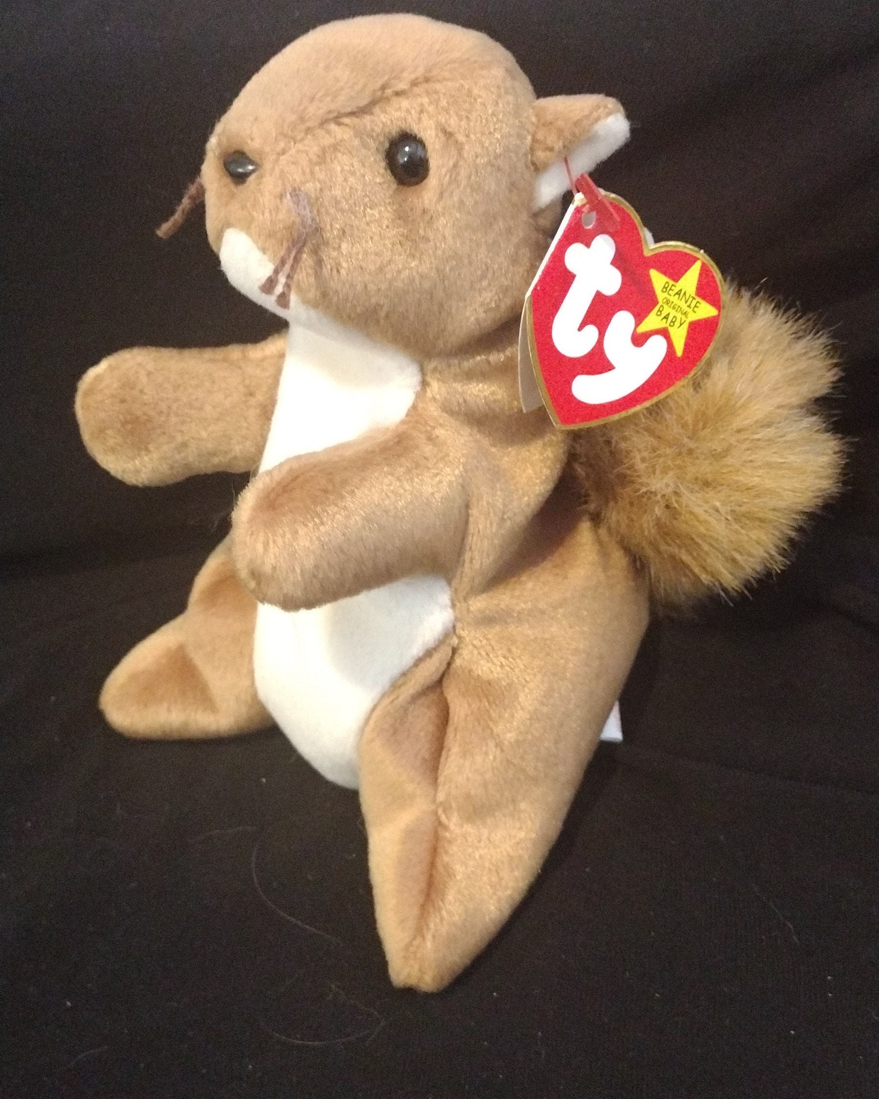 Nuts Beanie Baby 1996 Etsy