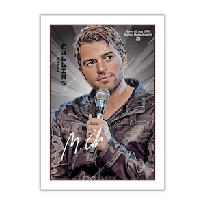 ジョニー・デップのサイン入り映画＆テレビ記念品アートポスター