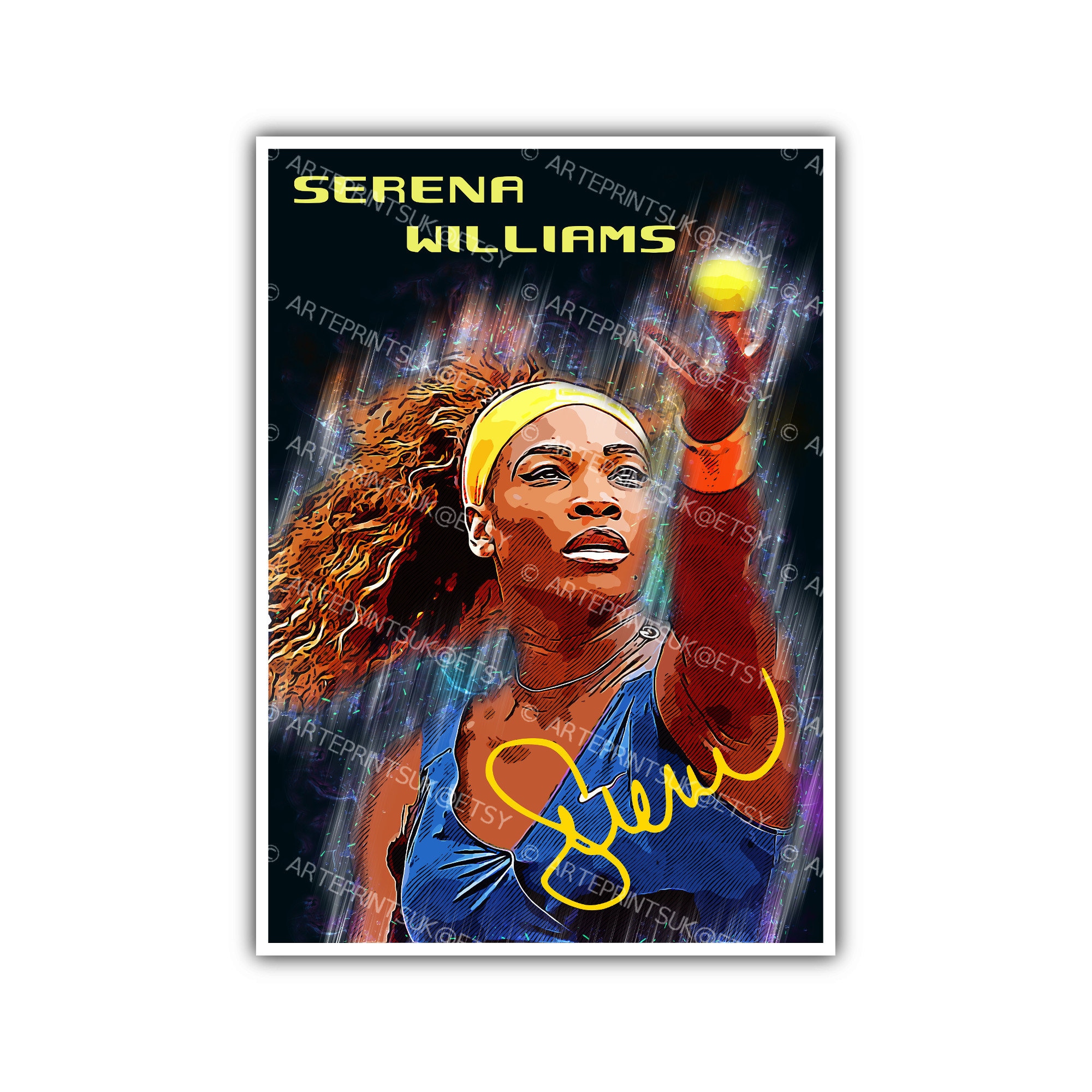 Serena Williams Signed Celebrity Art Portrait A3 Or A4 Print Etsy serena-williams-signed-celebrity-art-portrait-a3-or-a4-print-etsy