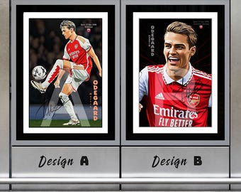 マルティン・ウーデゴール直筆サイン入りサッカーカード - Etsy 日本