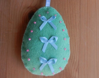 Felt Easter eggs, felt Easter decorations, Easter ornaments, felt eggs, Easter decorations, Easter gift