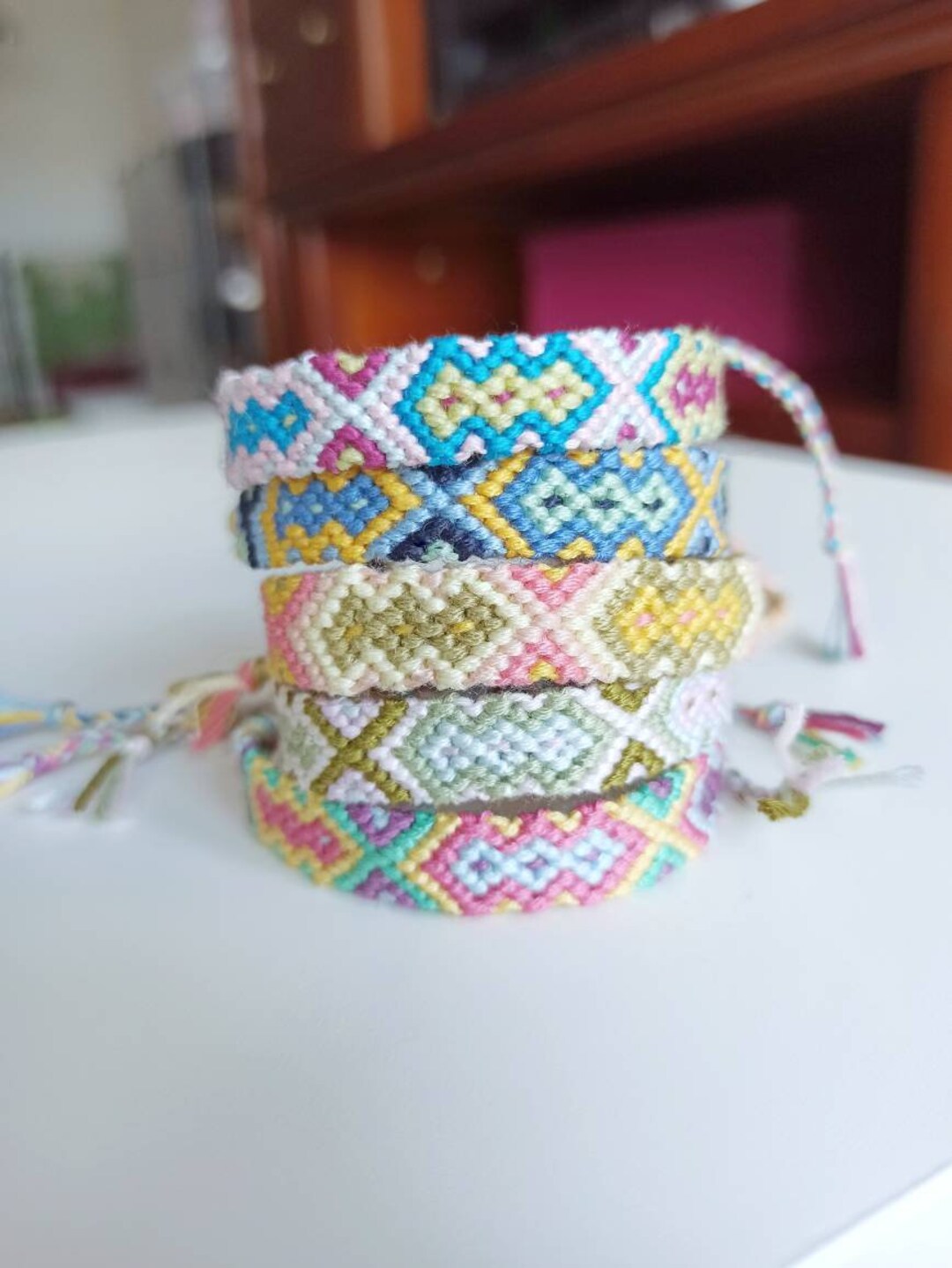 Custom Friendship bracelet boho bracelet handmade Summer Etsy 日本