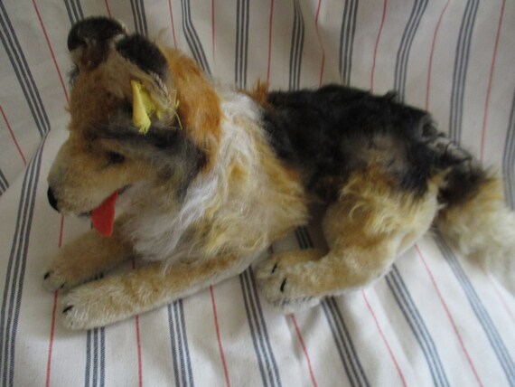 steiff collie dog