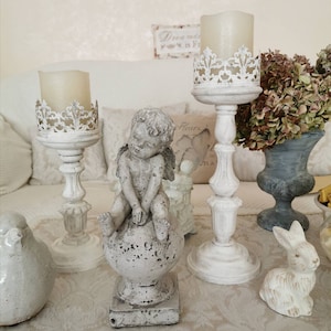 Shabby Chic Candle Holders