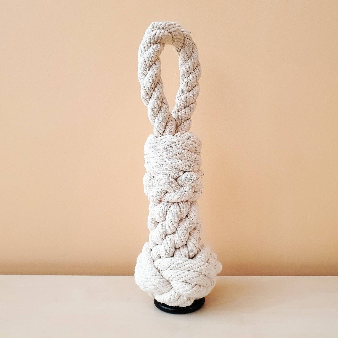 Fancy Rope Door Stop Nautical Decor Wall Protection Door Etsy