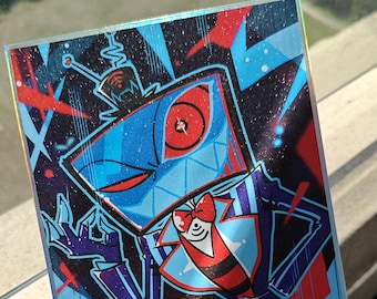VOX shikishi thick cardboard | hazbin| HH | GUI design