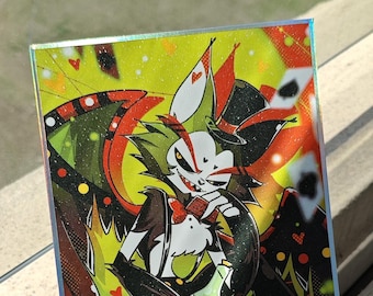 husk shikishi thick cardboard | hazbin | demon hotel | HH | GUI design