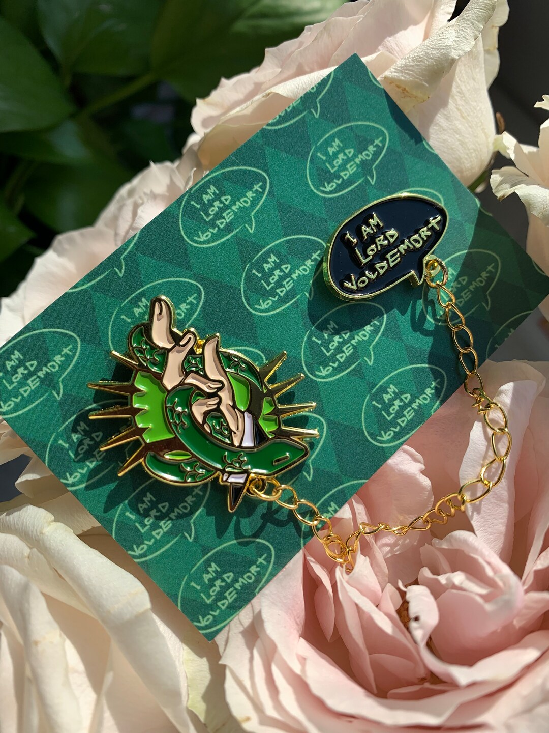 Snake in Fingers丨tom Riddle丨enamel Pin丨gui Design - Etsy